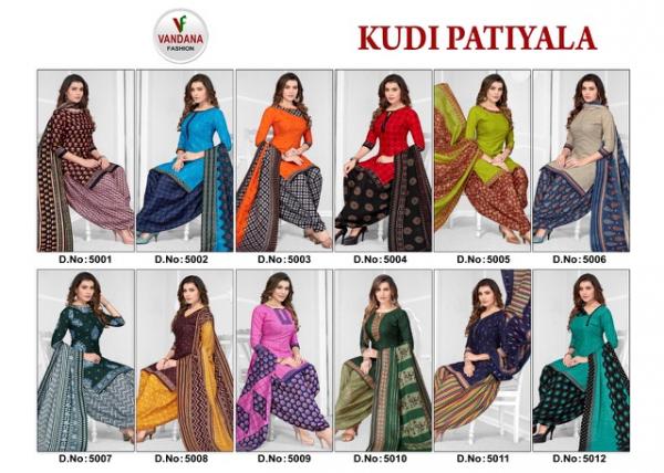 Vandana Kudi Patiyala Vol-5 Cotton Designer Exclusive Dress Material